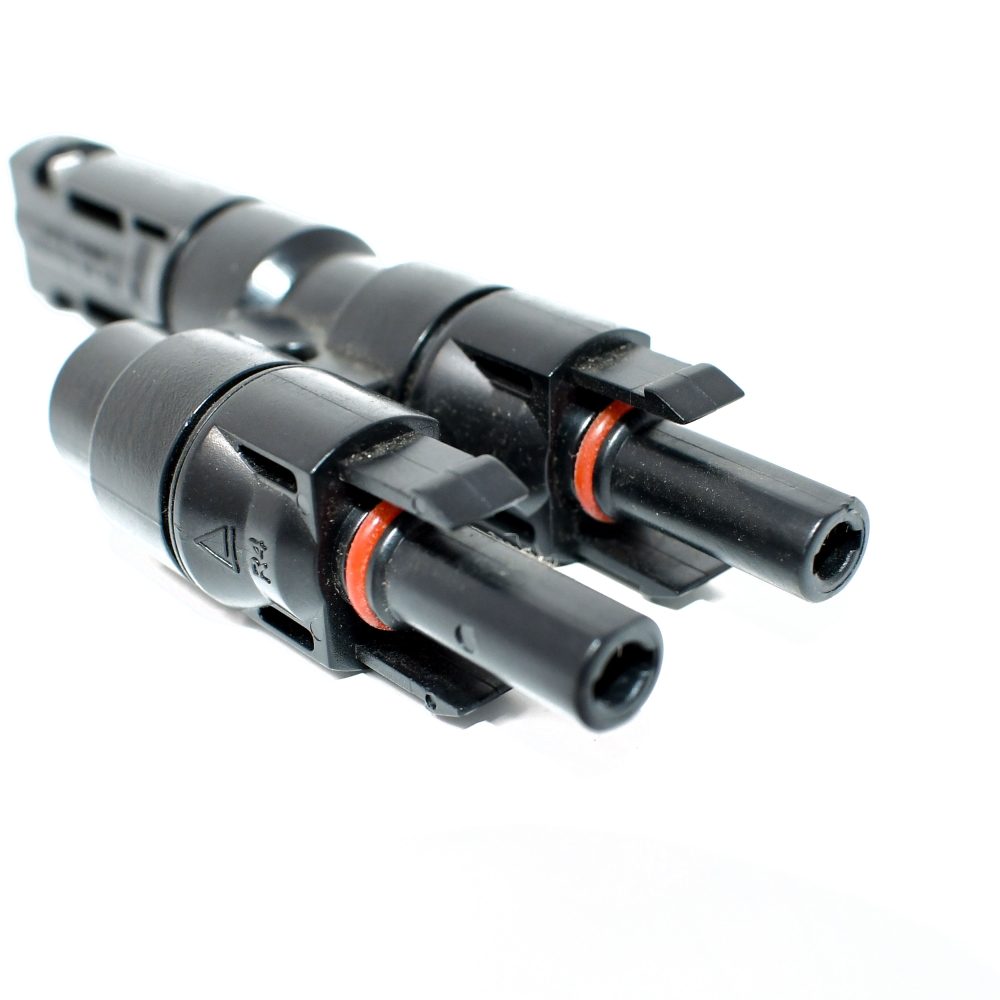 ALEKO TSC02 Pair Branch Connectors Solar MC4 Connectors Y Connector