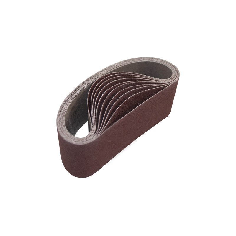 ALEKO 4 Inch x 24 Inch 200 Grit Aluminum Oxide Sanding Belt Pack of 20