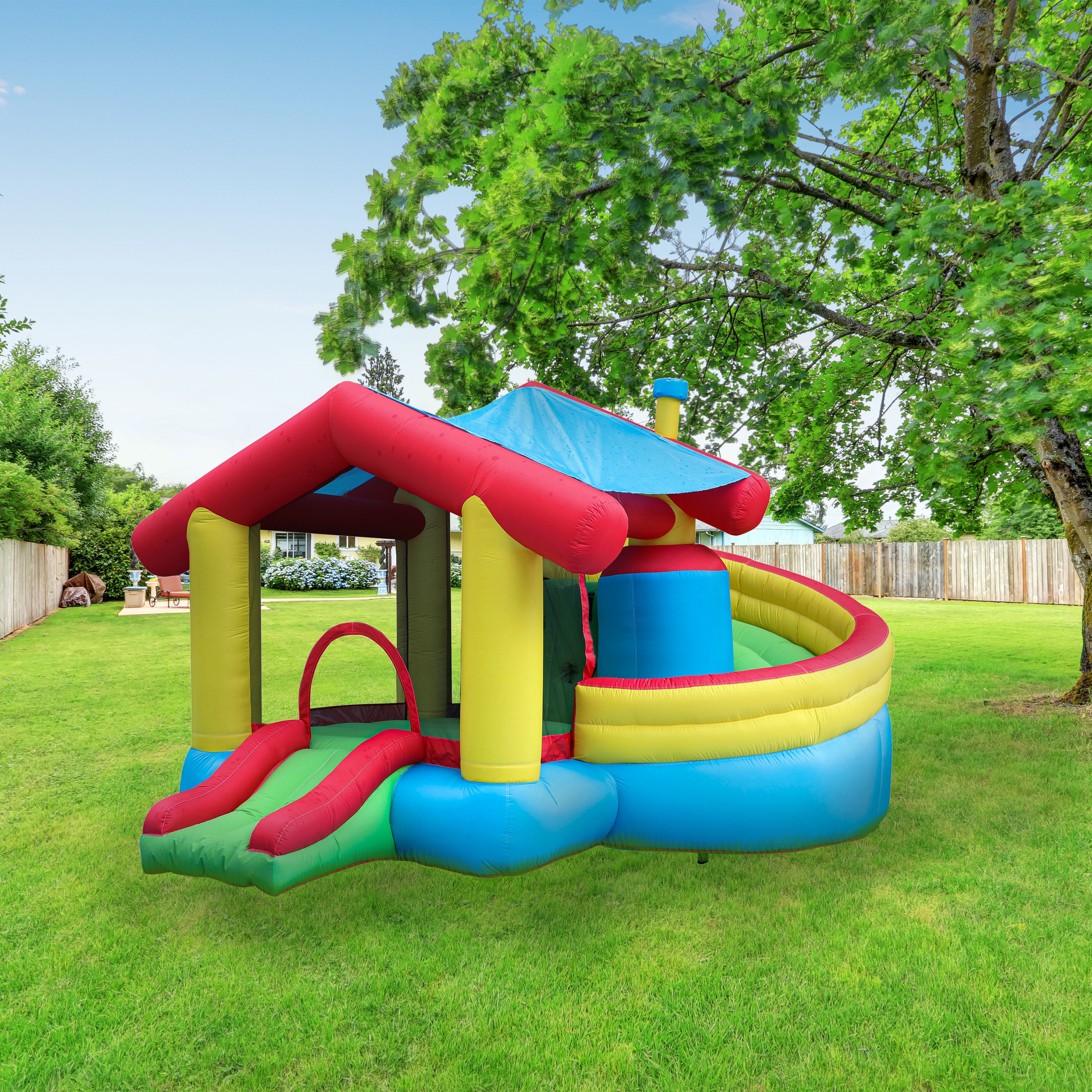 aleko inflatable bounce house