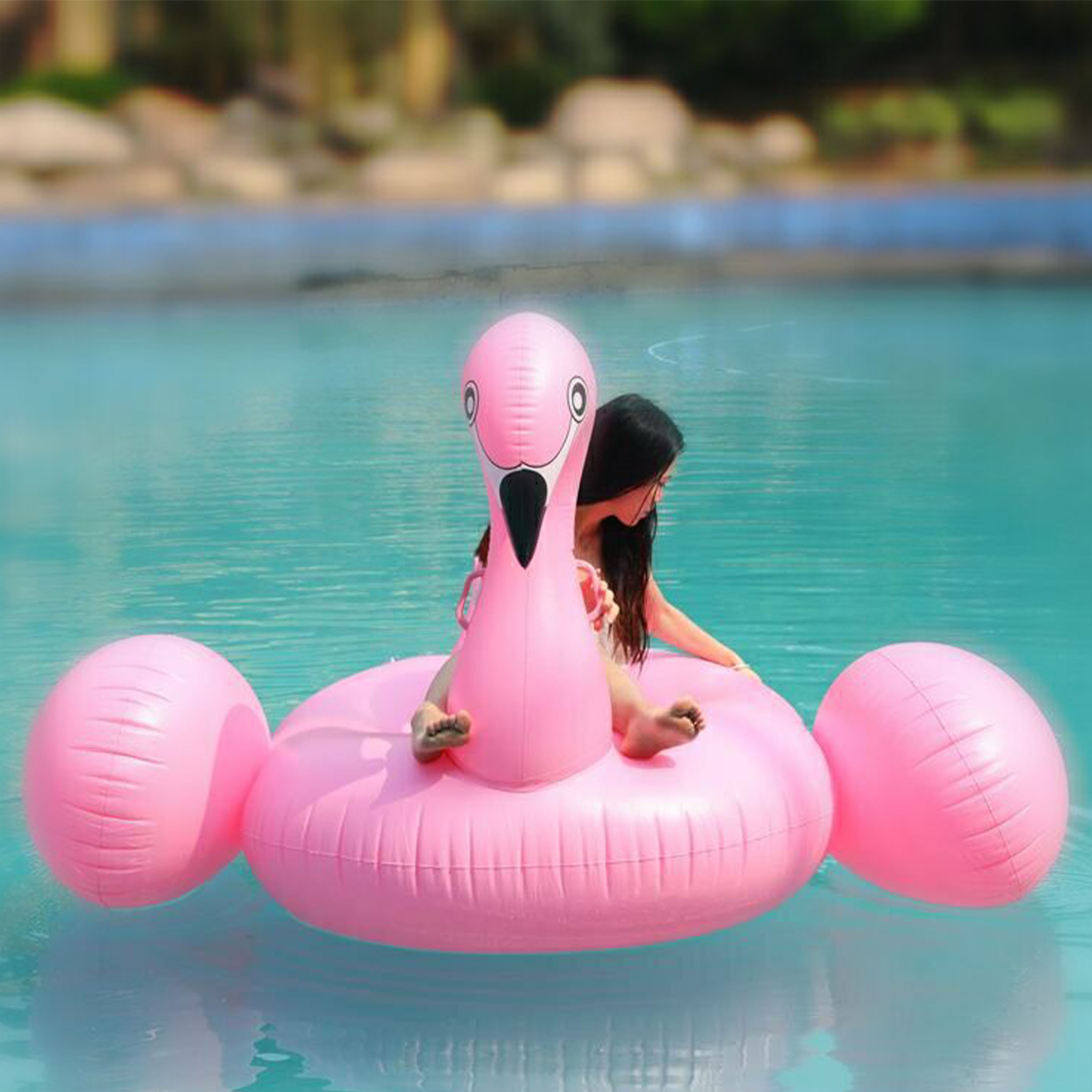 flamingo water float